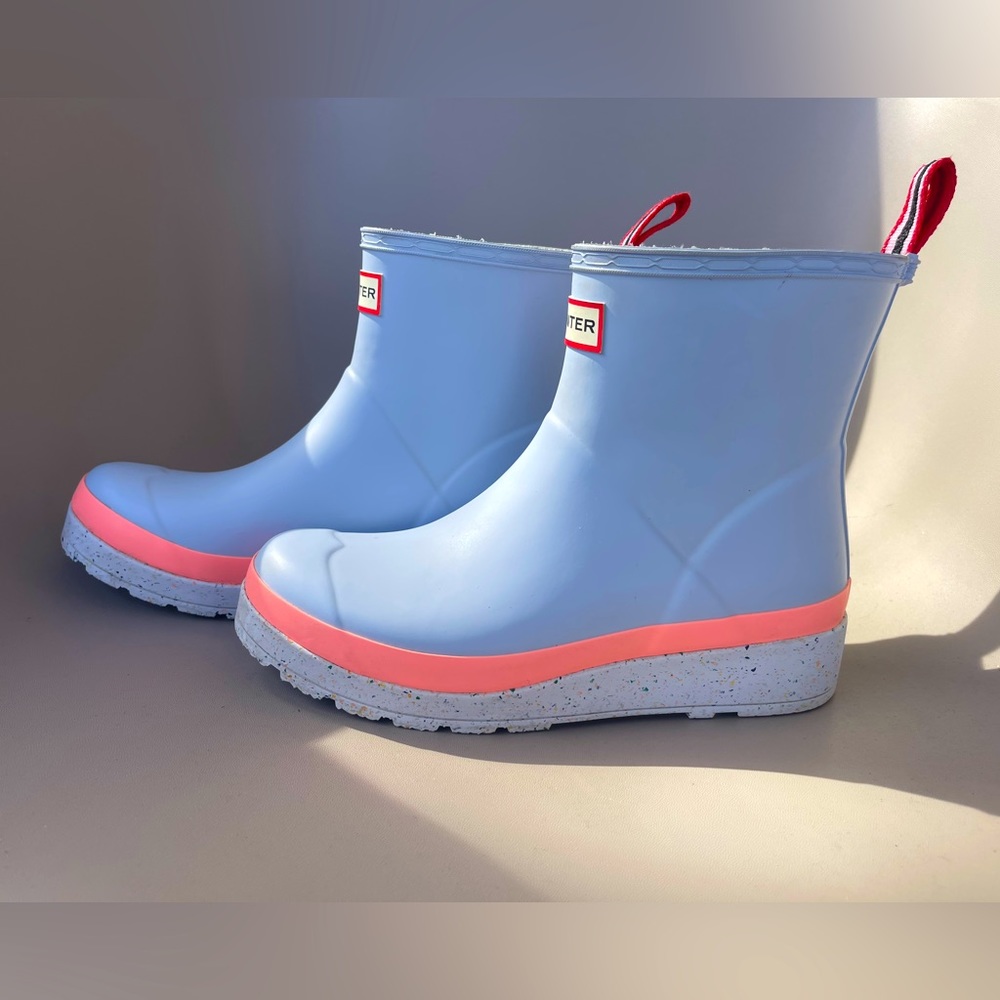 Hunter Play Short Speckle Rain Boots
